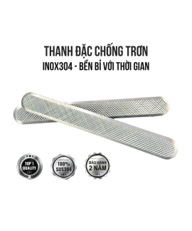 Thanh đặc chống trơn - dẫn hướng inox 304 SST-G280.35.5